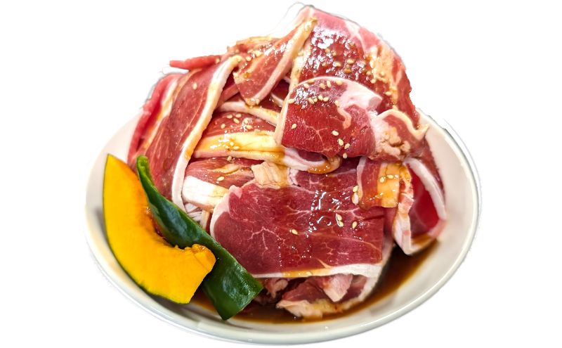 絶品！「十勝っ子ジンギスカン」1.6kg ［ラム］【 ジンギスカン 羊肉 ラム肉 ラム 焼肉 BBQ バーベキュー 味付き 味付き肉 タレ 手切り アウトドア キャンプ お取り寄せ 冷凍 小分け 保存 北海道 十勝 幕別 ふるさと納税 送料無料 】 