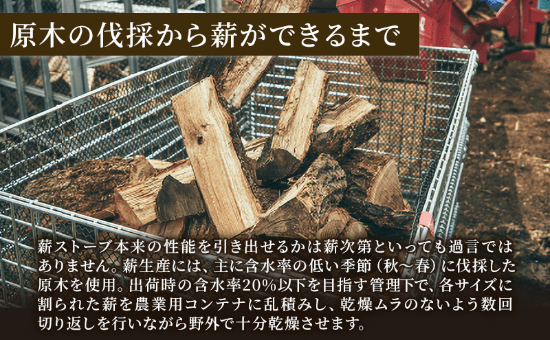北海道産 薪ストーブ用 ミズナラ薪 10kg（30～35cm/1本）TOKACHI FIRE WOOD【 薪 広葉樹 ナラ 焚き火 ストーブ キャンプ ピザ窯 暖炉 サウナ 乾燥薪 焚き付け 太割 アウトドア グランピング BBQ 北海道 十勝 幕別 】