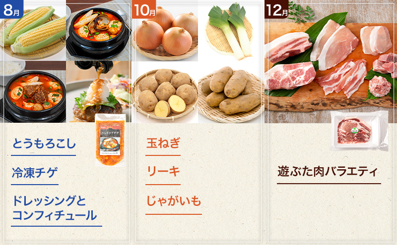 十勝幕別の定期便 まるごと満喫 全6回 【 チーズ 野菜 アスパラ ベーコン とうもろこし じゃがいも 玉ねぎ 牛 豚 焼肉 鍋 北海道 十勝 幕別 】