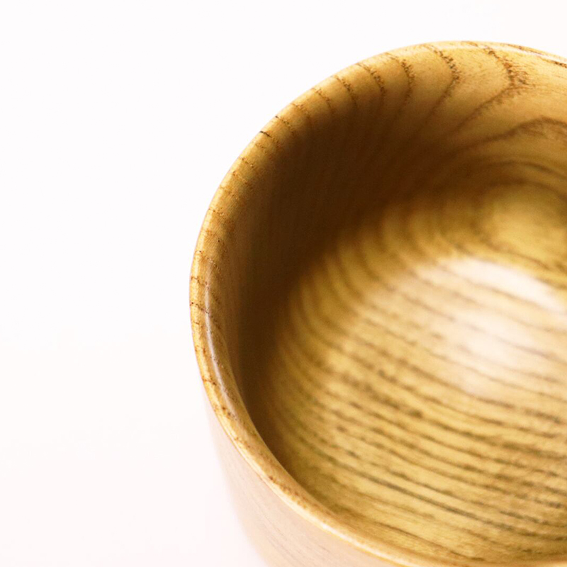 十勝の木のうつわ［天然木製］ マグカップキハダ 1個【 工芸品 食器 北海道 十勝 幕別 】