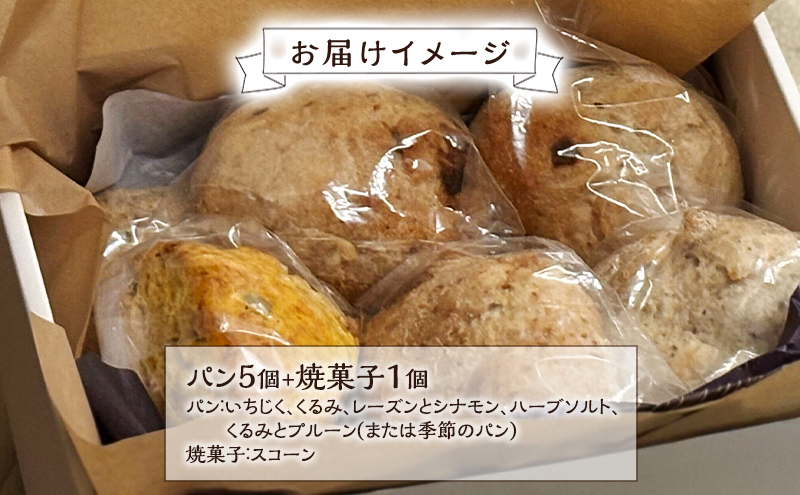 北海道産 ライ麦パンセット [ パン 焼き菓子 菓子 ライ麦 冷凍 朝食 里のあかり くるみ レーズン 手作り 酵母 素材 シンプル 北海道 幕別町 ] 