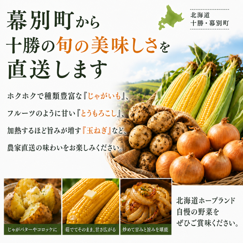 【先行予約】十勝幕別のじゃがいも15kg（北海こがね）【北海道ホープランド農場】 野菜 