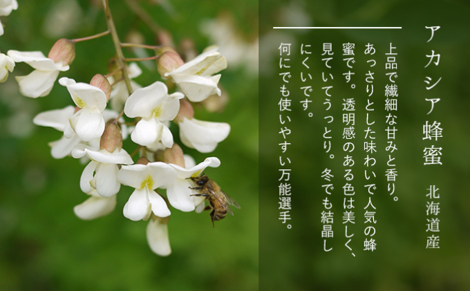 【国産純粋】北海道産はちみつ3種食べ比べ（200g×3本）