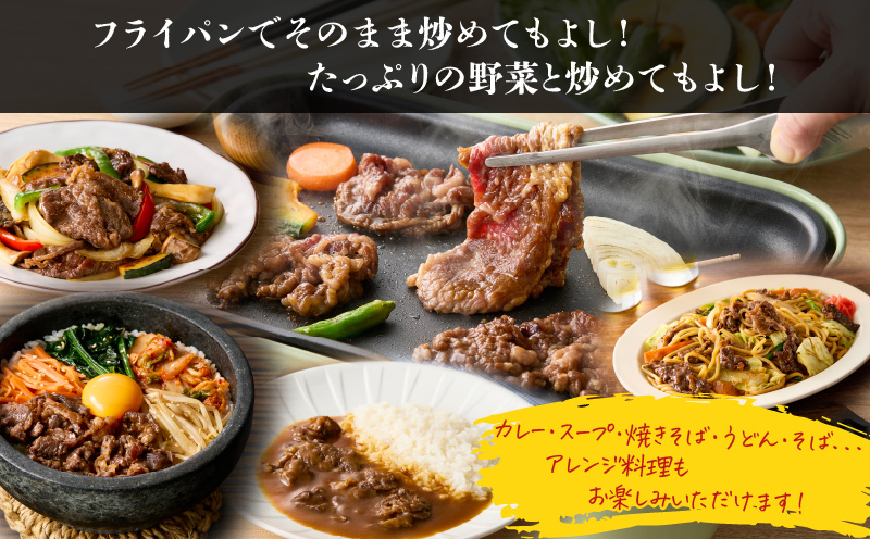 鹿児島県産黒毛和牛 旨辛タレ漬け 500g（250g×2P）　K235-004_01