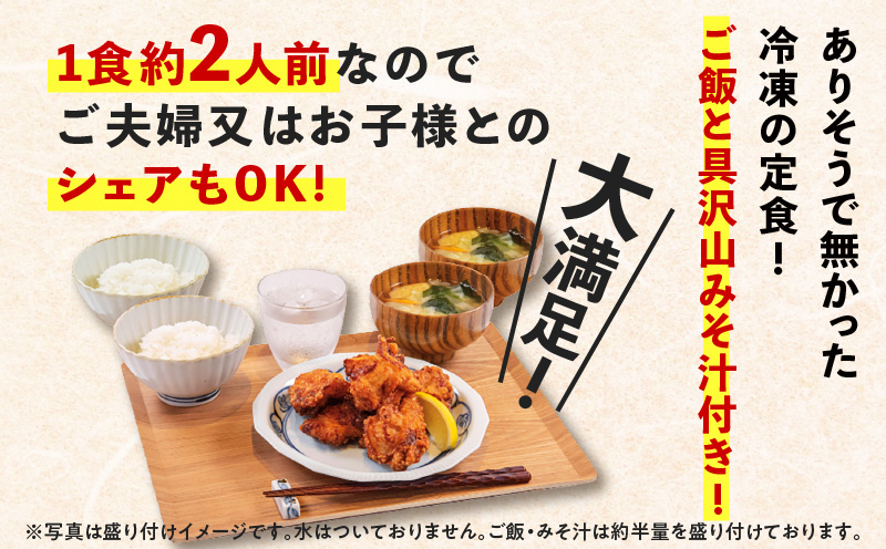 マジカル冷凍定食　から揚げ定食　K258-003