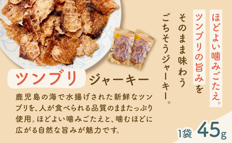 完全無添加 犬猫おやつ お魚ツンブリジャーキー 2袋セット　K413-001_01