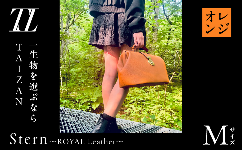 Stern〜ROYAL Leather〜 Mサイズ（オレンジ）　K338-002_02