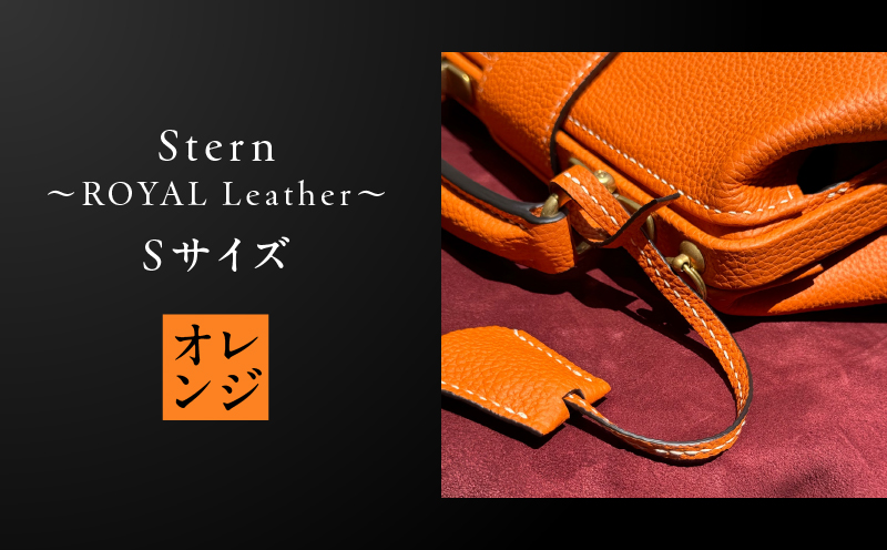 Stern〜ROYAL Leather〜 Sサイズ（オレンジ）　K338-001_02