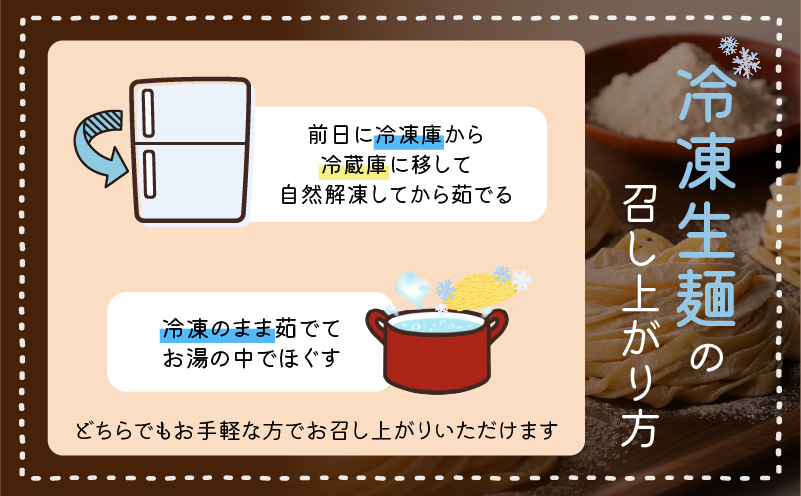 【5営業日以内に発送】生スパゲティ 5個×生フェットチーネ 5個　K036-020