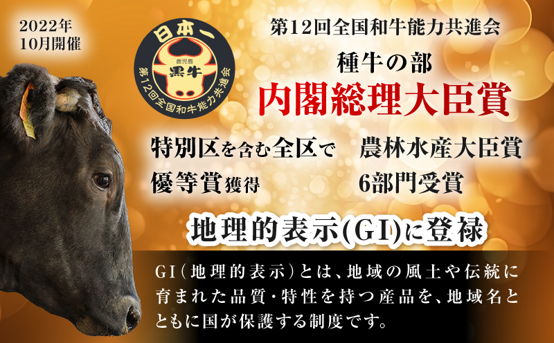 R-801 鹿児島黒牛カタローススライスセット 1.2kg　K127-019_02