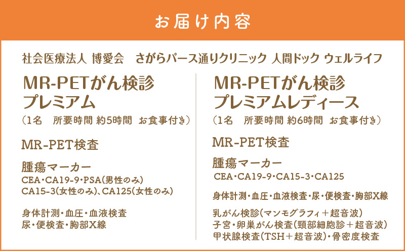 【博愛会】MR-PETがん検診　プレミアム＋プレミアムレディース　ペア検診（割引）　K231-001_07