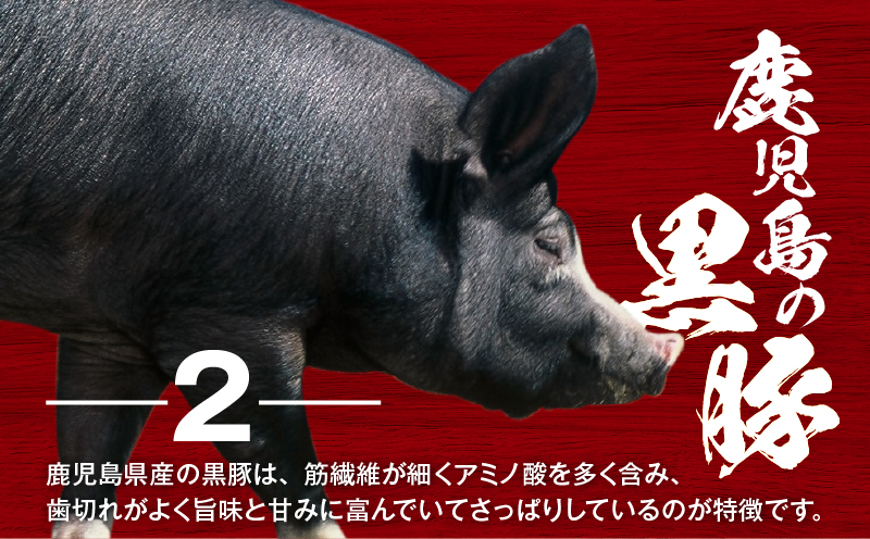 【14営業日以内に発送】 鹿児島県産 黒豚フランクフルト 1kg　K025-002_01