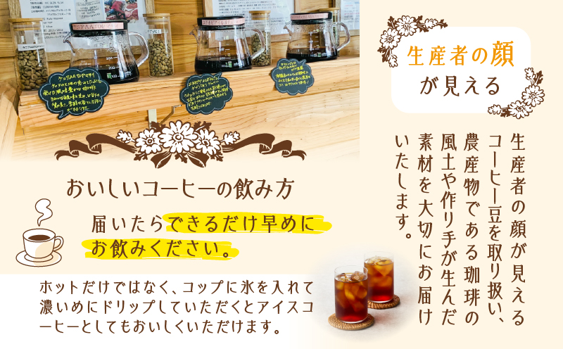 スペシャルティコーヒー飲み比べセット（豆）　K358-002_01
