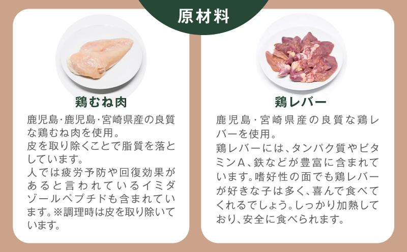 【全12回定期便】Buddy FOOD 05 鶏むねレバー×6パック　K390-T05_c
