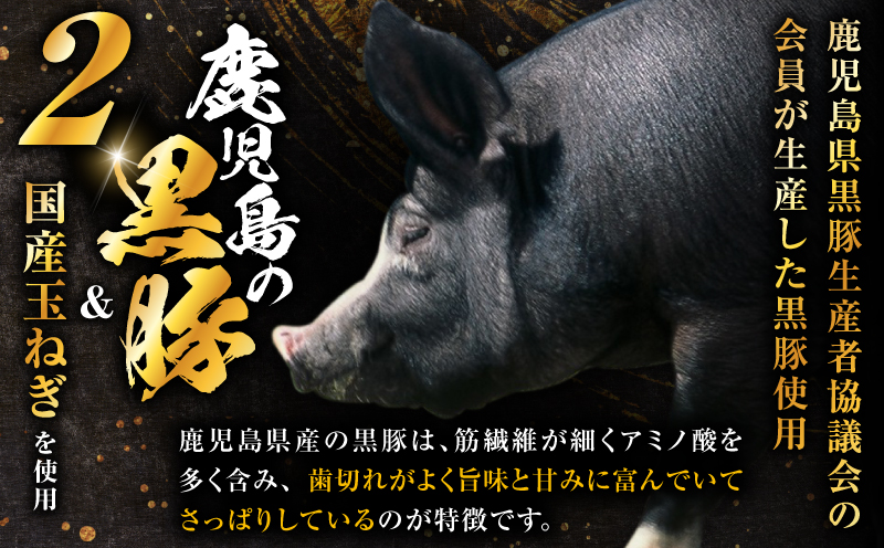 【14営業日以内に発送】鹿児島県産黒豚重の素 900g（150g×6P）　K025-018_01