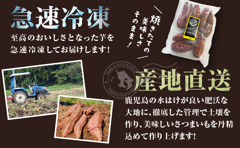 畑の金貨 焼き芋シルクスイート 1kg　K181-002_03