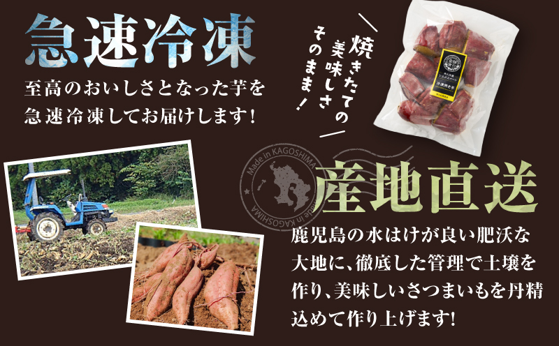 畑の金貨 焼き芋シルクスイート2kg　K181-005_03