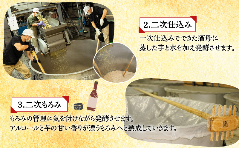  【相良酒造】焼酎白・黒一升瓶セット　K004-007