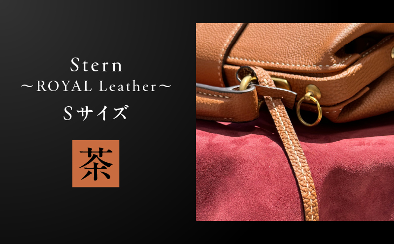 Stern〜ROYAL Leather〜 Sサイズ（茶）　K338-001_04