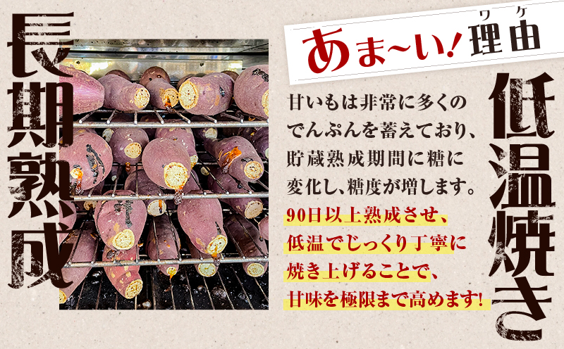 焼き芋セット 紅はるか シルクスイート 合計2kg　K181-010