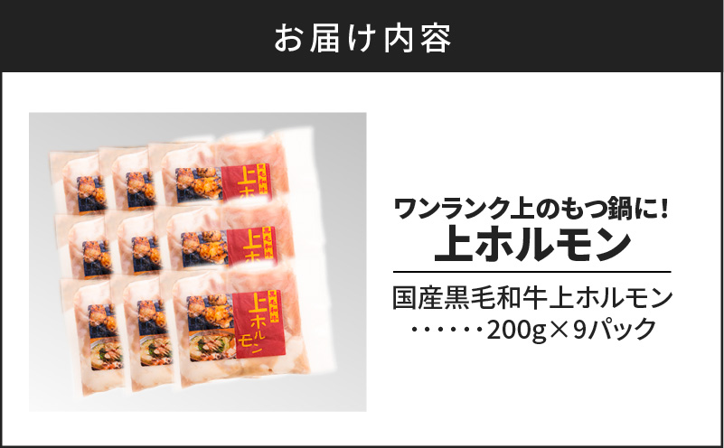 黒毛和牛！大人気のもつ（ホルモン）セット　K002-006