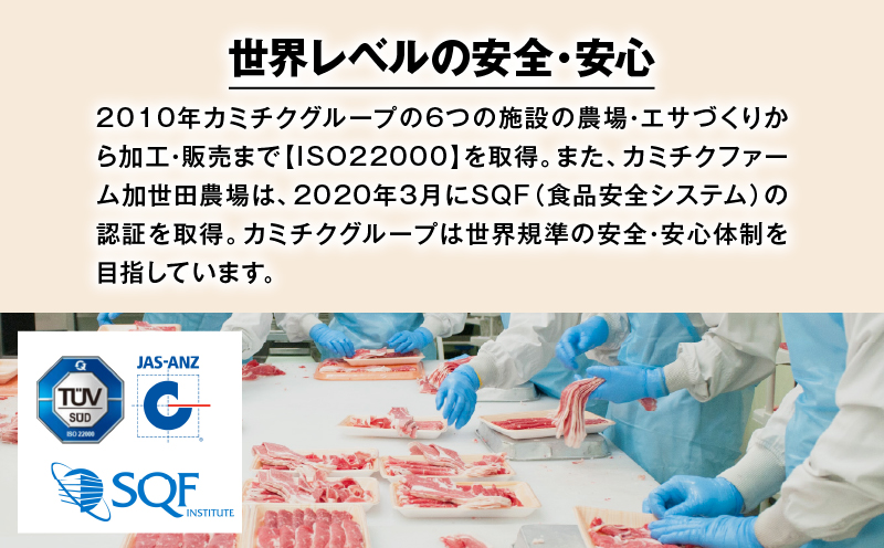 鹿児島県産豚バラスライス 3kg（250g×12P）　K002-033_03