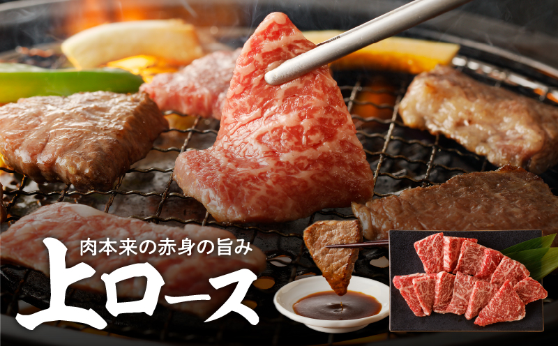 【鹿児島黒毛和牛A4〜A5】焼肉上セット（上カルビ/上ロース）　K189-008