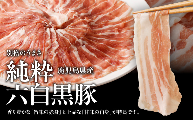 遊食豚彩 いちにぃさん そばつゆ仕立黒豚しゃぶ 4人前【7月出荷】　K007-001_07