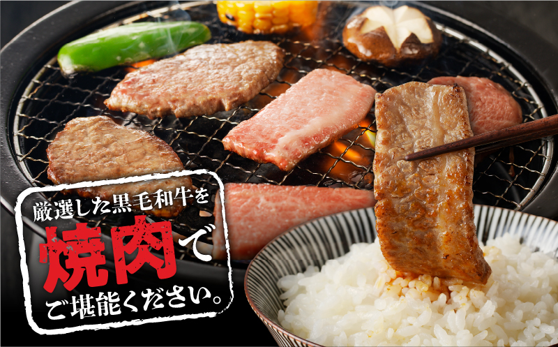 【鹿児島黒毛和牛A4〜A5】焼肉特上セット（特上カルビ/特上ロース）　K189-007