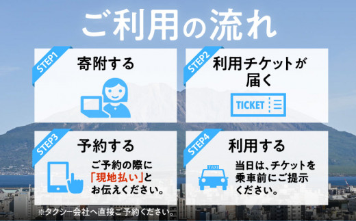 鹿児島市内・桜島めぐり5時間コース（ジャンボタクシー）9名様まで　K192-FT004