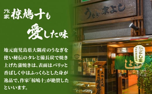 鹿児島名代　うなぎ食堂　末よしのうなぎ蒲焼　5パック　K047-001