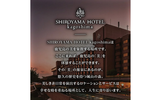 SHIROYAMA HOTEL kagoshima 城山牛リブロースと黒豚ロースセット　K096-006