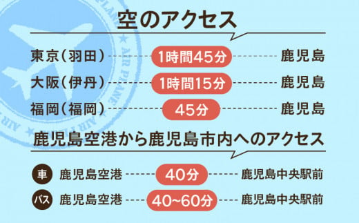 鹿児島県鹿児島市の対象ツアーに使えるHISふるさと納税クーポン 寄附額1,000,000円　HIS-100