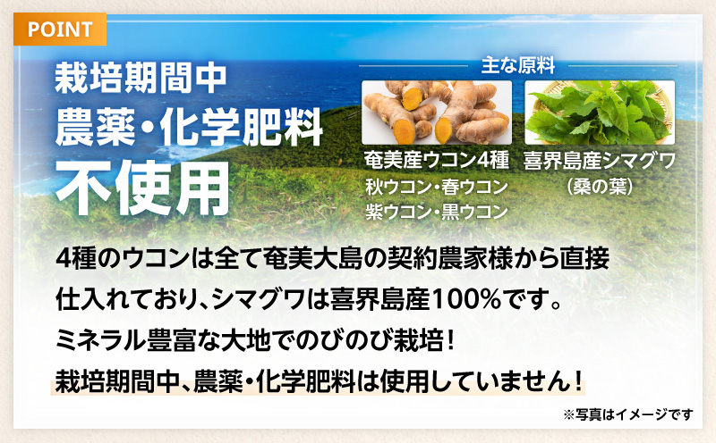 ストグレ（7回分×5袋） 奄美大島産ウコン4種 喜界島産シマグワ 二日酔い サプリ　A202-001-03