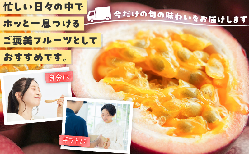 奄美産時計草（パッションフルーツ） 約1kg　A021-048-01
