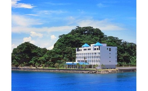 贅沢なオーシャンビュー ! 奄美山羊島ホテル大浴場利用券2枚 - 鹿児島県 奄美市 奄美大島 奄美山羊島ホテル やぎじま 奄美市名瀬 絶景 リゾート 夜景 くつろぎ 癒しの空間 