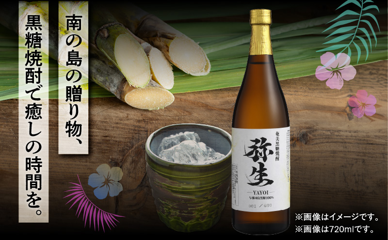 奄美でしか造れない黒糖焼酎 弥生 与那国島 25度 720ml(箱入) A185-013-01