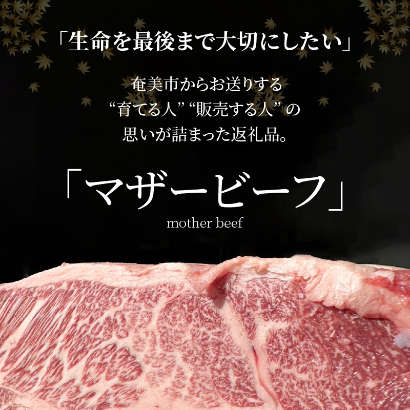 【10月1日価格改定（値上げ）予定】奄美マザービーフ　肩ローススライス - 牛肉 奄美マザービーフ 肩ロース スライス 鹿児島黒牛 マザービーフ すき焼き しゃぶしゃぶ 国産 内閣総理大臣賞受賞 お取り寄せグルメ