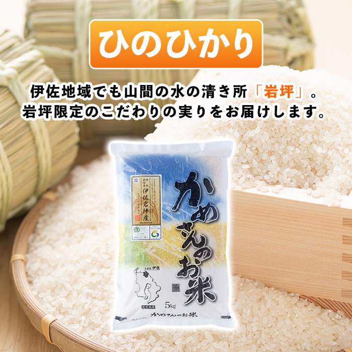 isa518-A 【定期便6回】 ＜普通精米＞令和6年産 鹿児島県伊佐南浦産 ひのひかり5kg・あきほなみ5kg (合計60kg・計10kg×6ヵ月) 国産 白米 精米 伊佐米 お米 米 生産者 ひのひかり あきほなみ 定期便 【Farm-K】