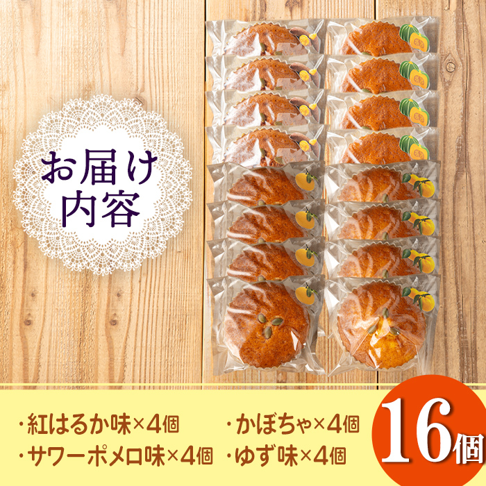 isa938 ジャム菓子 バラエティセット(16個) 詰め合わせ 洋菓子 菓子 焼き菓子 ケーキ ジャム ギフト 紅はるか サワーポメロ かぼちゃ ゆず 【薩摩美食倶楽部】