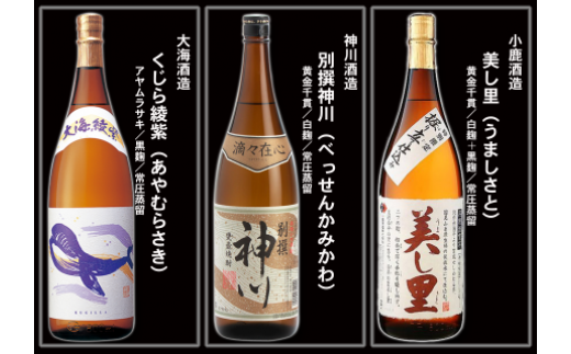 No.10004-1 大隅蔵めぐり　飲み比べ一升瓶10本セット