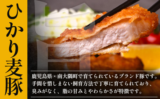 鹿児島県産 ひかり麦豚 ヒレかつ 約1kg（200g×5パック）衣つき トレーなし 冷凍 HM-7 | 肉 お肉 にく 豚肉 ヒレ肉 トンカツ 冷凍 解凍して揚げるだけ 加工品 真空冷凍 産地直送 新鮮 小分け 産地直送 鹿児島県 南大隅町 ひかり麦豚直売所