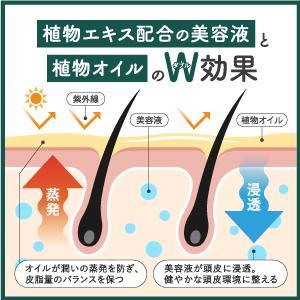 天然由来成分100％の二層式スカルプセラム。