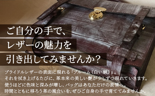 【 職人仕立て 】 ブライドルレザーブリーフケース 6色から 選べる カラー BA7409 ｜ ブライドルレザー ブリーフケース  ビジネスバッグ 職人 手作り 黒 こげ茶 赤茶 ネイビー キャメル ワインレッド ブルーム 皮製品 バッグ バック 鞄 かばん 日本製 南大隅町 おすすめ 重厚 人気 ファッション ダレスバック工房・サウス