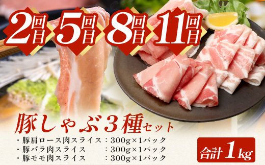 【全12回定期便】厳選！花の木農場スペシャル定期便 HK-28│定期便 ハム ベーコン クラフトハム 人気 豚肉 しゃぶしゃぶ 豚しゃぶ スライス バラ ロース モモ 鍋 惣菜 おかず お弁当 肉 国産 ノウフク 農福連携 鹿児島県 南大隅町 第2花の木ファーム