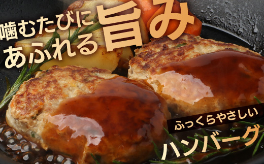 花の木農場 豚肉 ハンバーグ セット （100g×3個×6P） HK-4｜ 冷凍 ハンバーグ パック 豚肉 国産 ひき肉 お弁当 おかず 惣菜 手作り 農福連携 鹿児島県 南大隅町 第2花の木ファーム