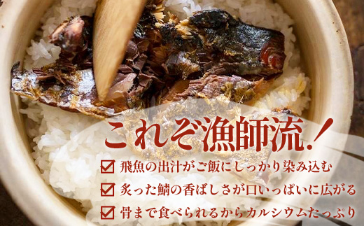 炙りサバとトビウオの混ぜ飯の素（約173g×３箱）KS-4