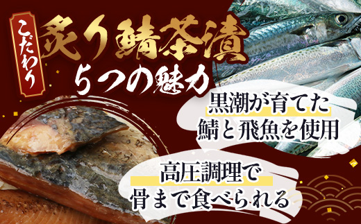 炙りサバとトビウオの混ぜ飯の素（約173g×３箱）KS-4