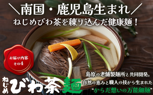 【HAPPY 福袋】ねじめびわ茶堪能セット（４種） TO-19-FB-NP | ねじめ びわ茶 国産 大容量 トルマリン石 焙煎 健康茶 お茶 煮だし 飲みやすい 香ばしい おいしい びわの葉 ネコポス 福袋 セット 飲み比べ 鹿児島県 南大隅町 十津川農場