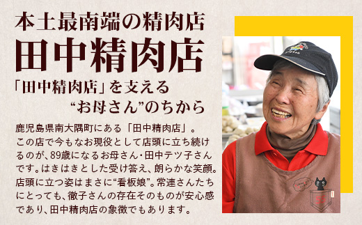 佐多の田中肉屋 若鶏肉味付唐揚げ〈冷凍〉≪生・味付け≫ (350g×4パック ) 合計1.4kg | から揚げ 鶏肉 味付き 揚げるだけ おいしい ジューシー おかず お弁当 冷凍 産地直送 鹿児島県 南大隅町 田中精肉店　TA-4